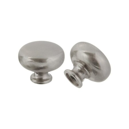 Crown 1-1/2" Cabinet Knob Satin Nickel Finish CHK928SN